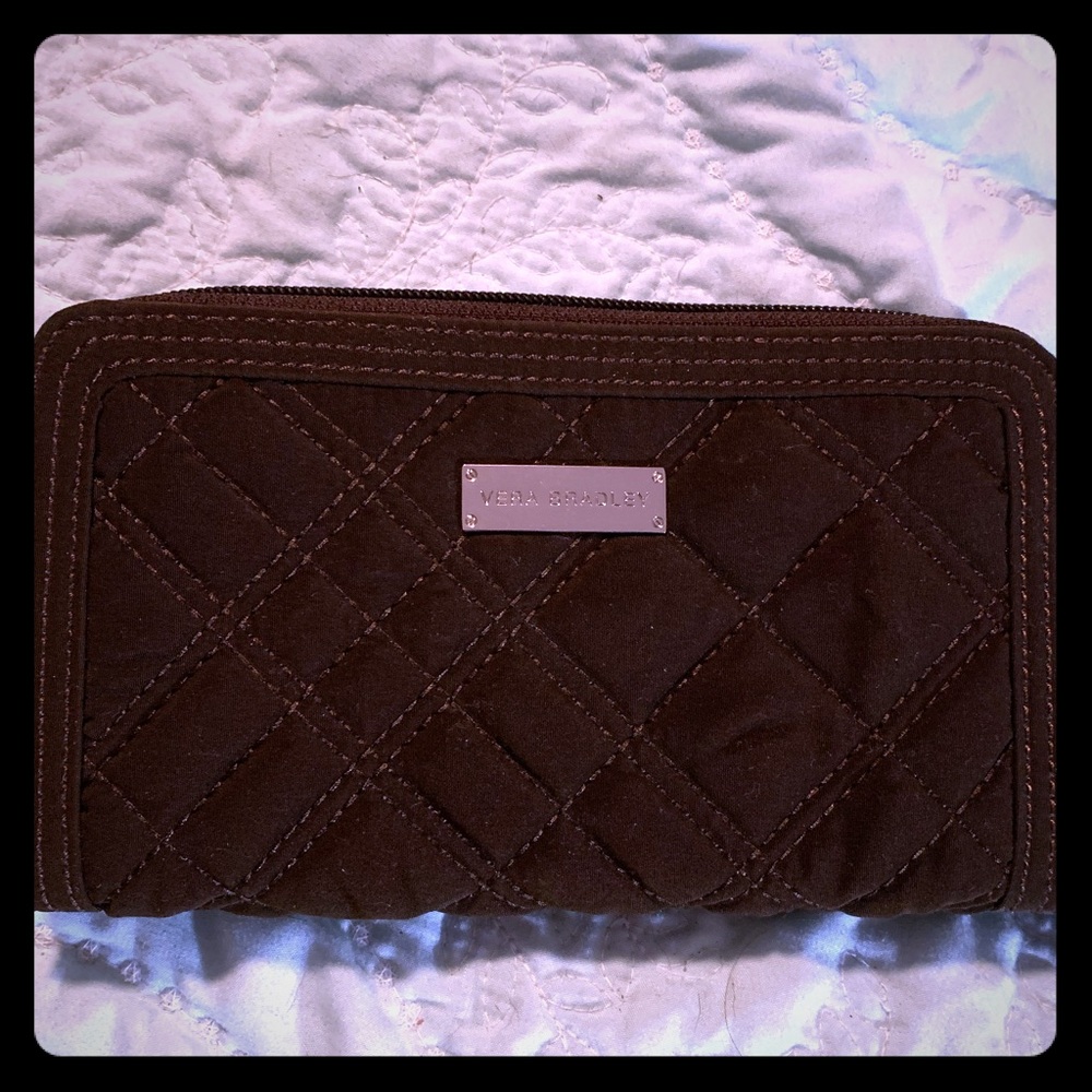 Vera Bradley Black Quilted Wallet